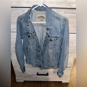 Light Washed Blue Jean Jacket